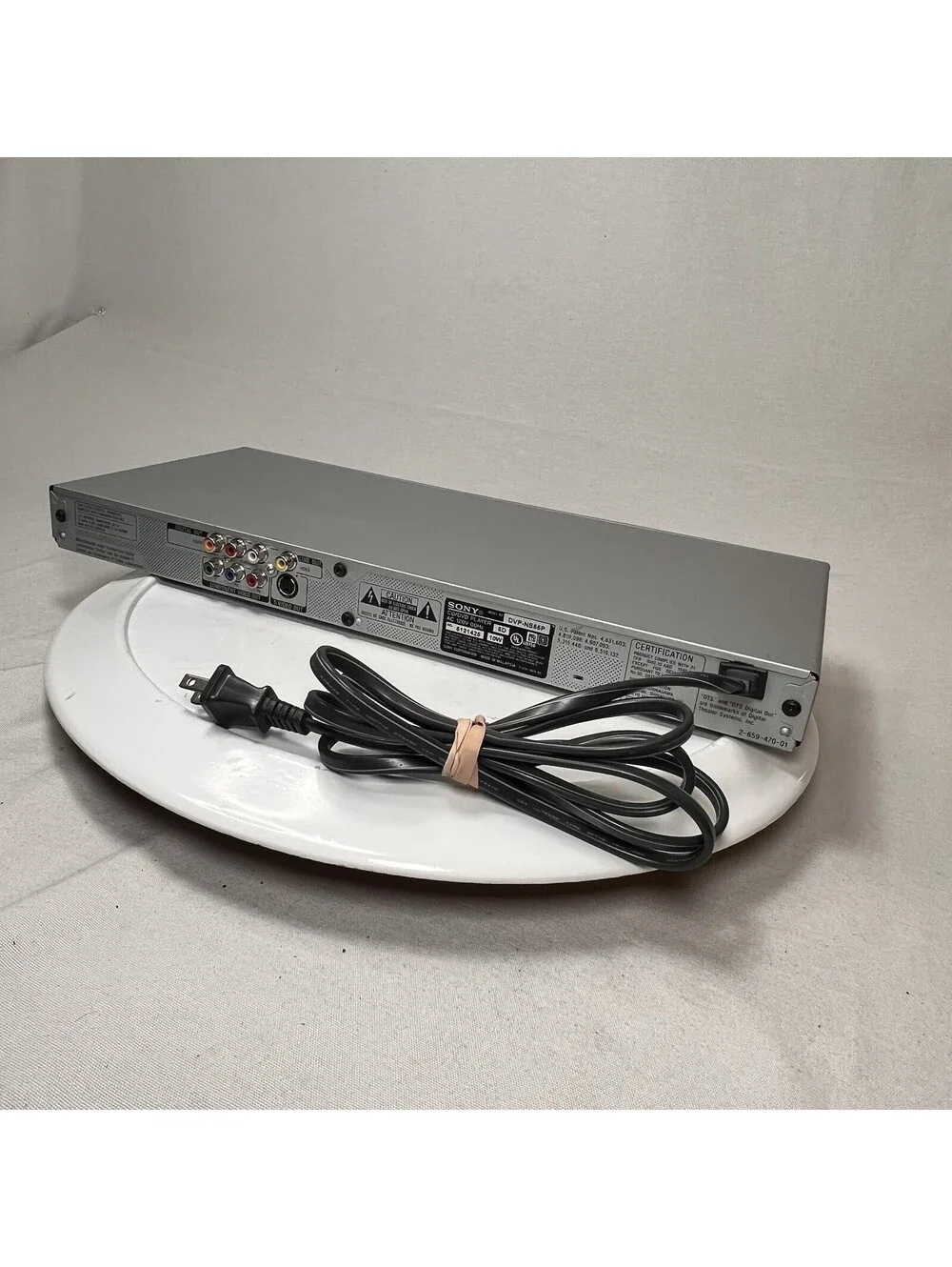 Sony DVP-NS55P DVD Player Dolby Digital Silver CD/DVD 480p DVD±R/RW